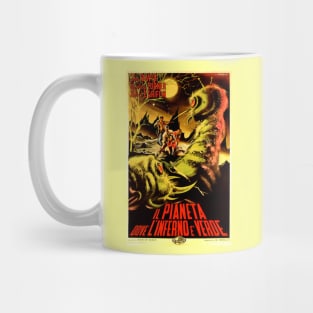 Classic Science Fiction Movie Poster - Monster From Green Hell Mug